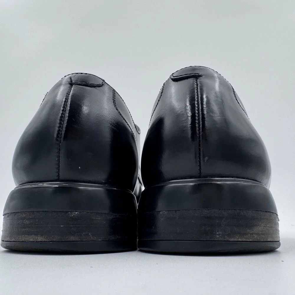Cole Haan Air‎ Giraldo Mens 11M Black Leather Apron Toe Oxford Shoes C06749